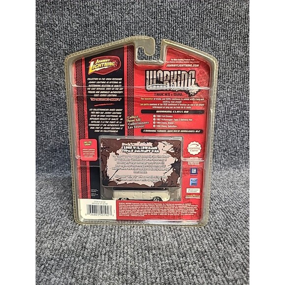 Vtg Johnny Lightning Volkswagen 1962 Type 2 Delivery Van Working Class Limited - Picture 4 of 5